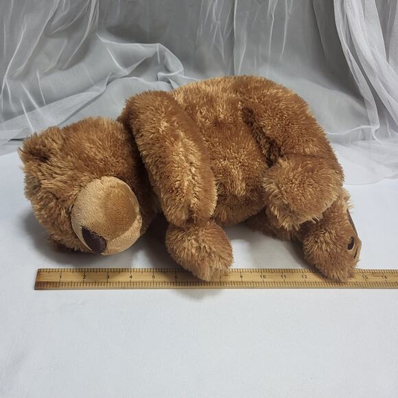 GUND Slumbers 12" Teddy Bear Plush Stuffed Animal Toy Brown Tan Cuddly Soft VTG - Picture 11 of 12